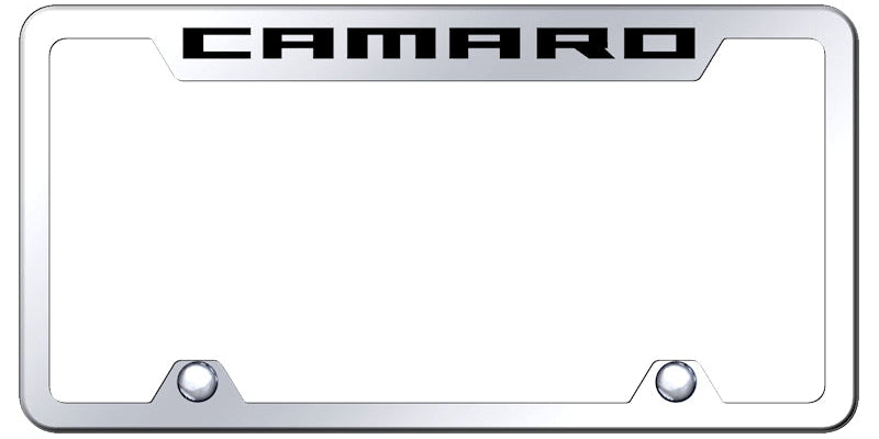 Camaro Steel Truck Cut-Out Frame - Laser Etched Mirrored