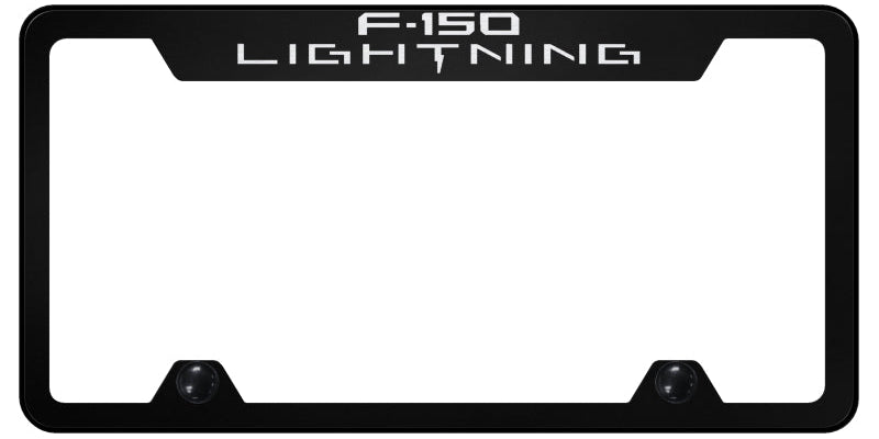 F-150 Lightning Steel Truck Cut-Out Frame - Etched Black