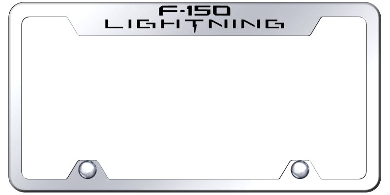 F-150 Lightning Steel Truck Cut-Out Frame - Etched Mirrored