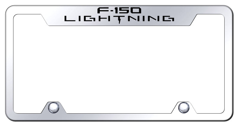 F-150 Lightning Steel Truck Cut-Out Frame - Etched Mirrored