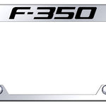 F-350 Steel Truck Cut-Out Frame - Laser Etched Mirrored