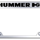 Hummer H2 Steel Truck Cut-Out Frame - Laser Etched Mirrored