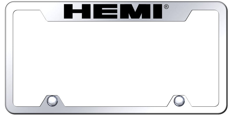 Hemi Steel Truck Cut-Out Frame - Laser Etched Mirrored