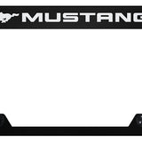 Mustang Steel Truck Cut-Out Frame - Laser Etched Black