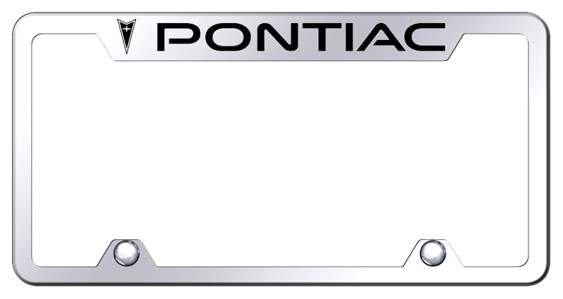 Pontiac Steel Truck Cut-Out Frame - Laser Etched Mirrored