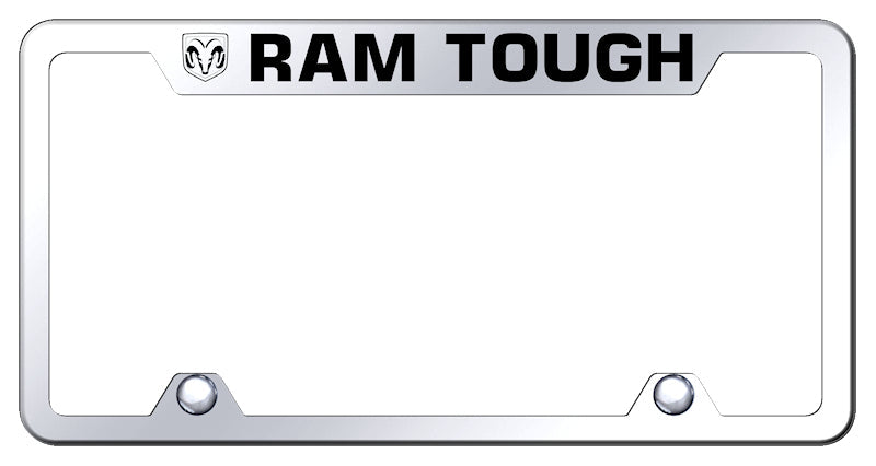Ram Tough Steel Truck Cut-Out Frame - Laser Etched Mirrored