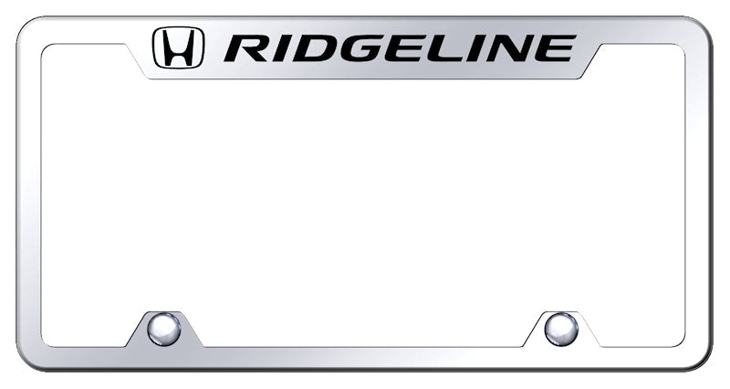 Ridgeline Steel Truck Cut-Out Frame - Laser Etched Mirrored