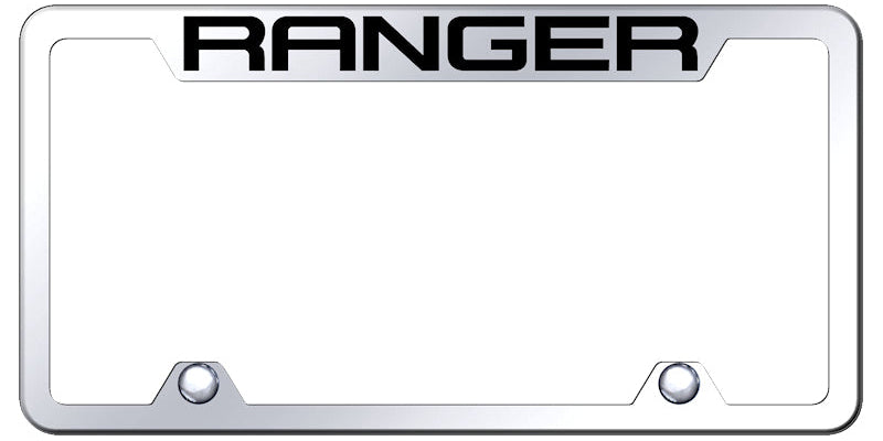 Ranger Steel Truck Cut-Out Frame - Laser Etched Mirrored