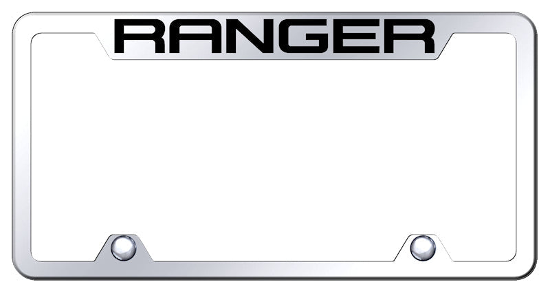 Ranger Steel Truck Cut-Out Frame - Laser Etched Mirrored