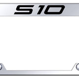 S-10 Steel Truck Cut-Out Frame - Laser Etched Mirrored