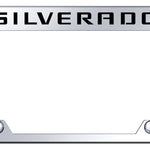 Silverado Steel Truck Cut-Out Frame - Laser Etched Mirrored