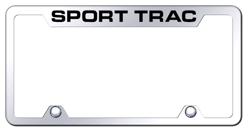 Sport Trac Steel Truck Cut-Out Frame - Laser Etched Mirrored