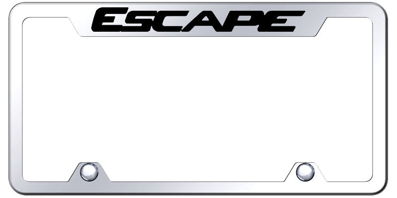 Escape Steel Truck Cut-Out Frame - Laser Etched Mirrored