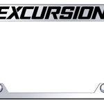 Excursion Steel Truck Cut-Out Frame - Laser Etched Mirrored