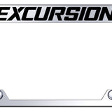 Excursion Steel Truck Cut-Out Frame - Laser Etched Mirrored