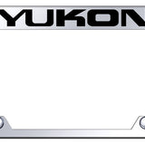 Yukon Steel Truck Cut-Out Frame - Laser Etched Mirrored