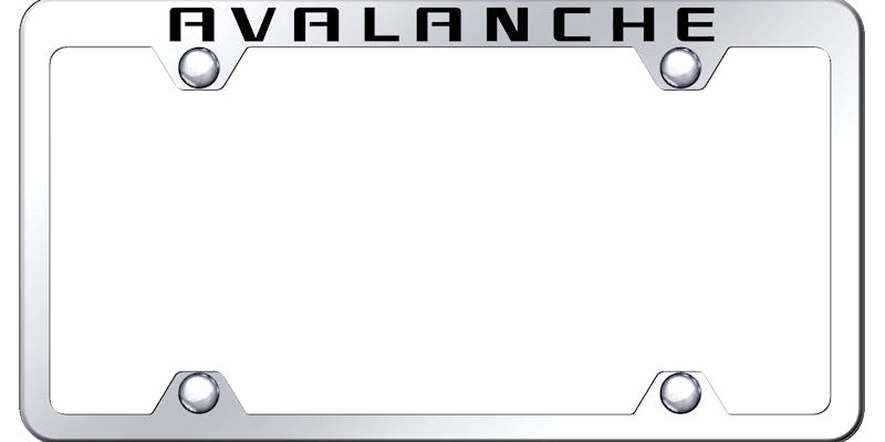 Avalanche Steel Truck Wide Body Frame - Etched Mirrored