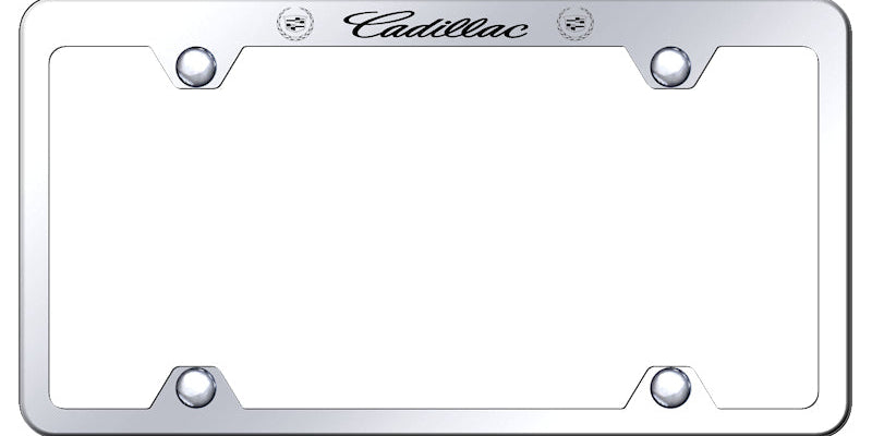 Cadillac Steel Truck Wide Body Frame - Laser Etched Mirrored