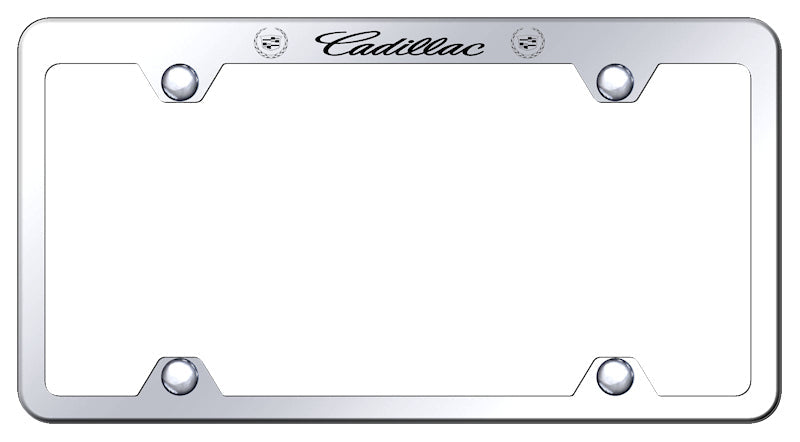 Cadillac Steel Truck Wide Body Frame - Laser Etched Mirrored