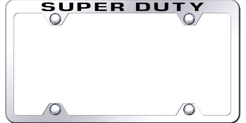 Super Duty Steel Truck Wide Body Frame - Etched Mirrored