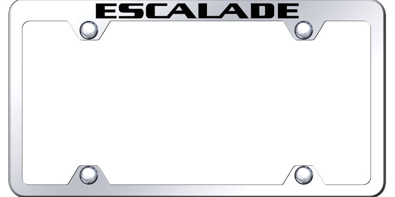 Escalade Steel Truck Wide Body Frame - Laser Etched Mirrored