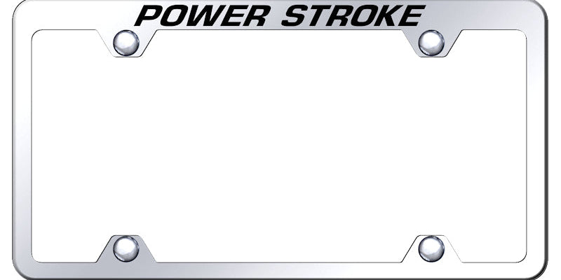 Powerstroke Steel Truck Wide Body Frame - Etched Mirrored