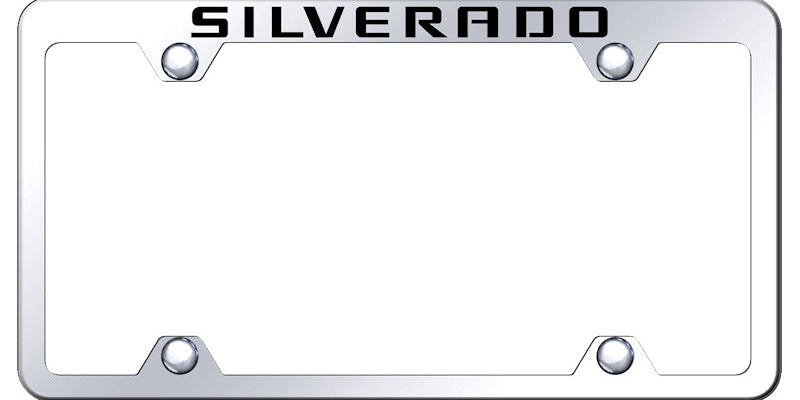 Silverado Steel Truck Wide Body Frame - Etched Mirrored