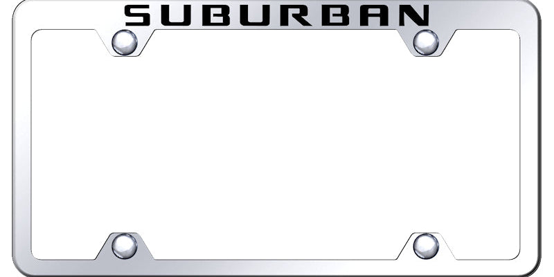 Suburban Steel Truck Wide Body Frame - Laser Etched Mirrored