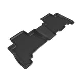 All-Weather Custom-Fit Floor Mats for Toyota 4 Runner 2010-2024 with Non-Slip Backing - Black - 2nd Row