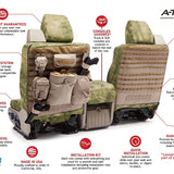 Custom Tactical Seat Cover Ballistic A-TACS