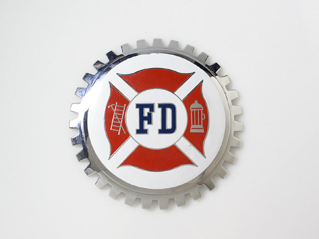 Fire Dept Grille Badge