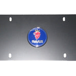 Front Saab License Plate in Black