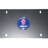 Front Saab License Plate in Black