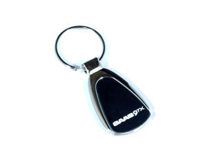 Black Face Saab 9-7X Key Ring