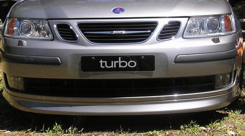 Turbo Euro Vanity Plate
