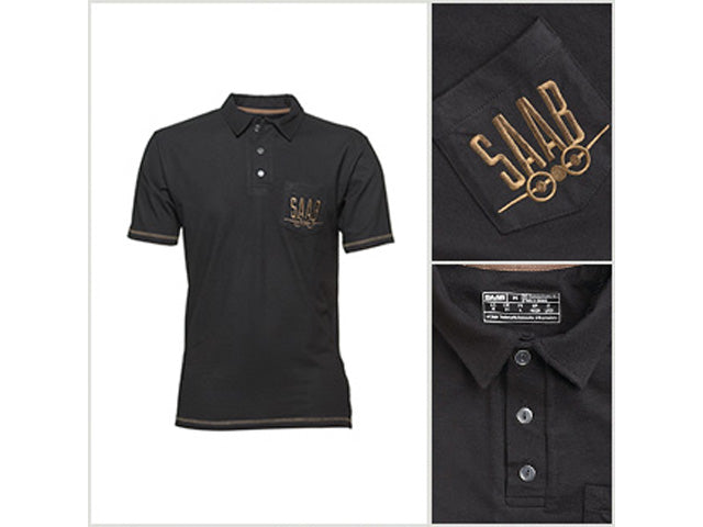 Retro Polo Black