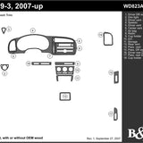 2007-2011 Saab 9-3 Sedan, Combi, Convertible Dash Kit