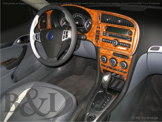 2007-2011 Saab 9-3 Sedan, Combi, Convertible Dash Kit